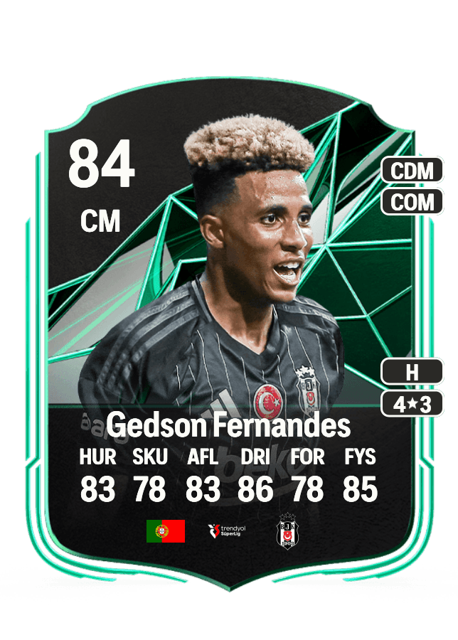 Gedson Fernandes card