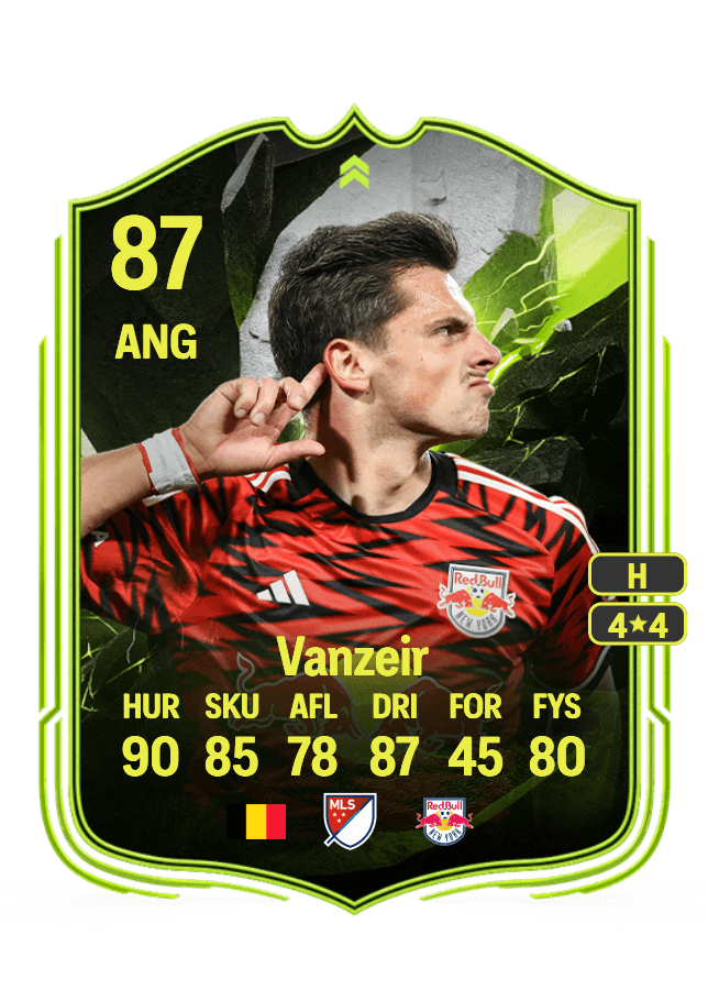 Dante Vanzeir card