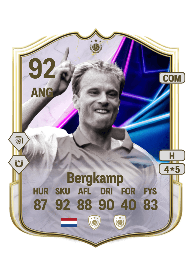 Dennis Bergkamp card