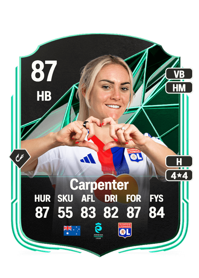 Ellie Carpenter card
