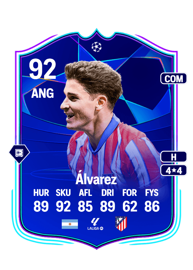 Julián Álvarez card