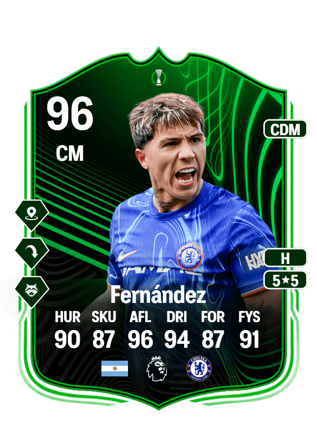 Enzo Fernández card