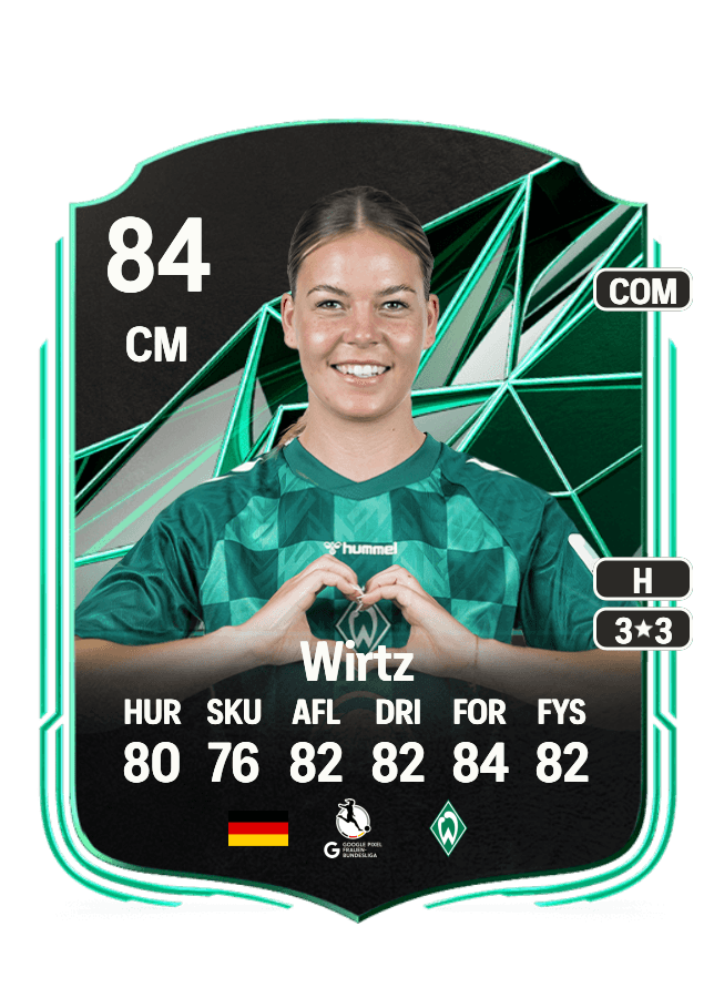 Juliane Wirtz card