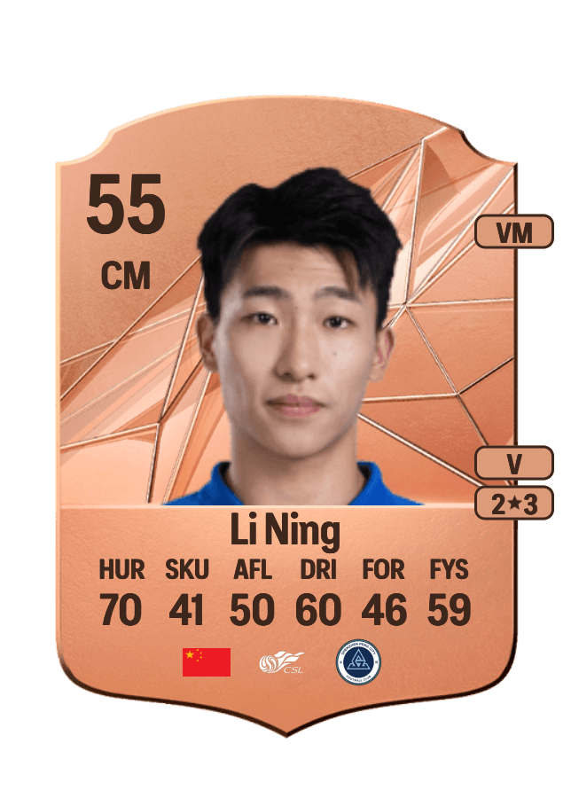 Li Ning card