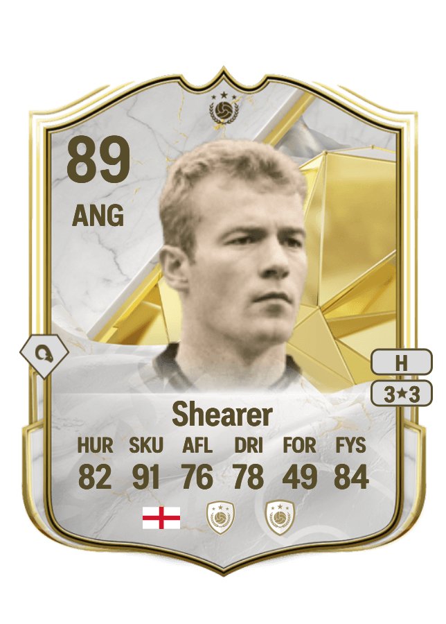 Alan Shearer card