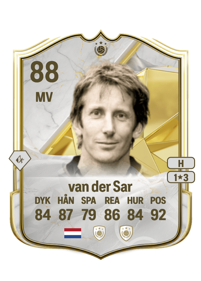 Edwin van der Sar card