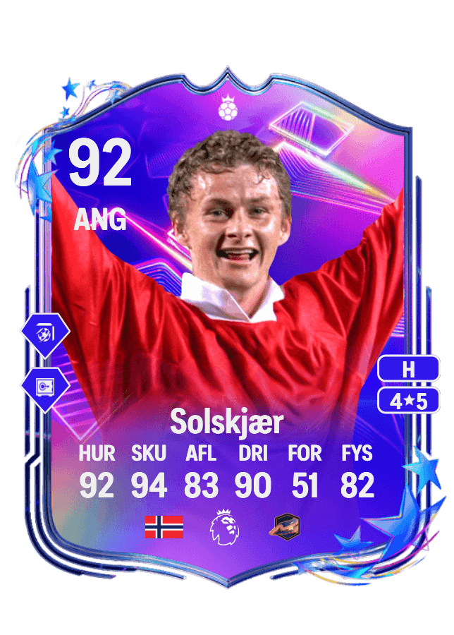 Ole Gunnar Solskjær card