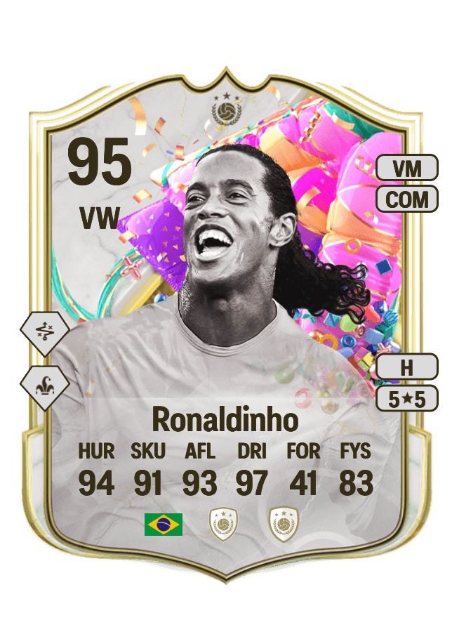 Ronaldinho card