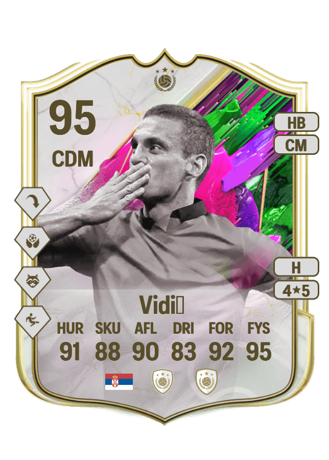 Nemanja Vidić card