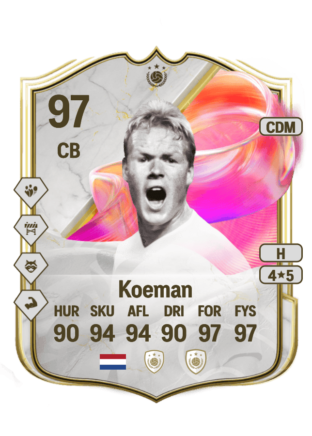 Ronald Koeman card