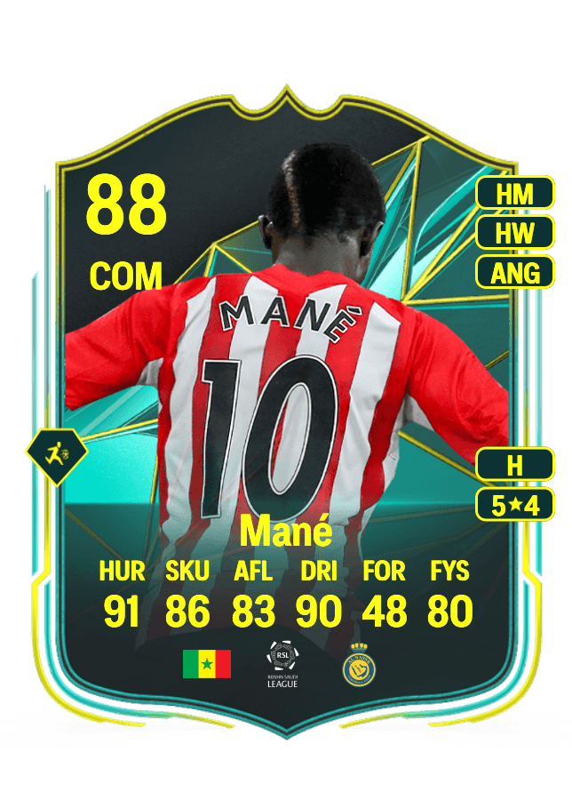 Sadio Mané card