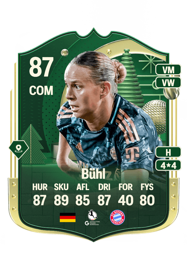 Klara Bühl card