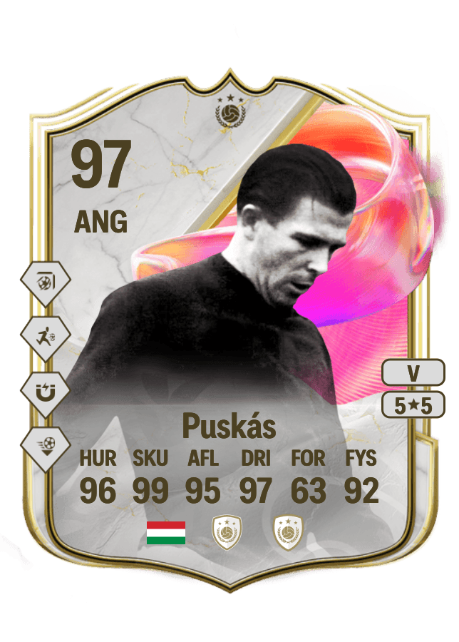Ferenc Puskás card