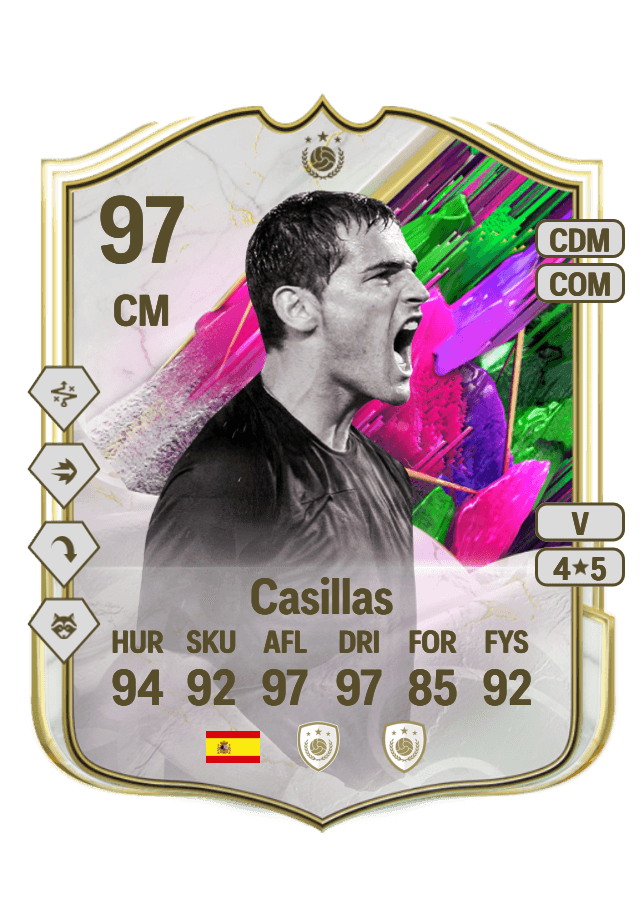 Casillas card