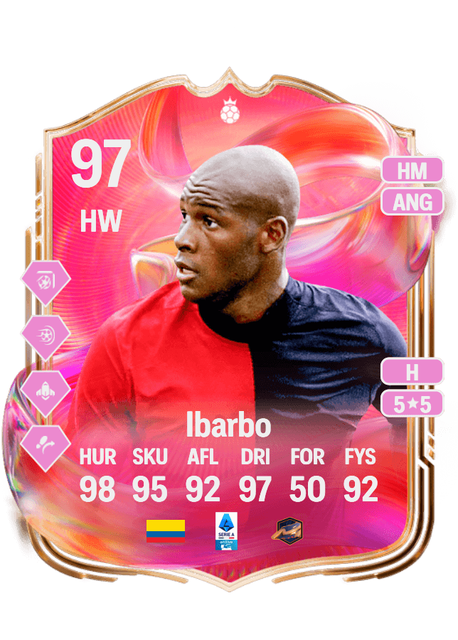 Víctor Ibarbo card