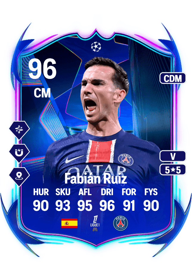Fabián Ruiz card