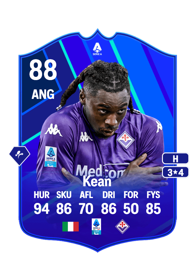Moise Kean card
