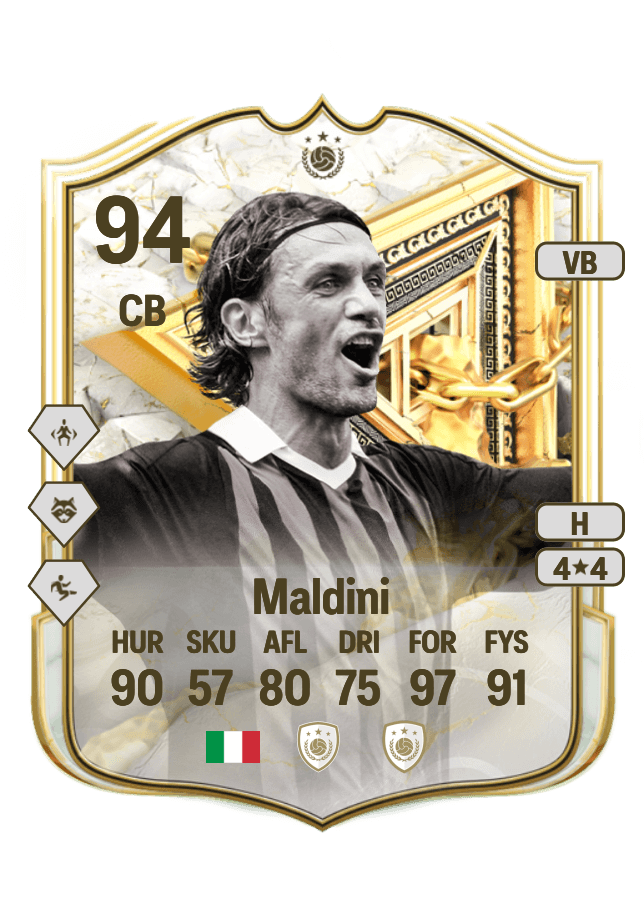 Paolo Maldini card