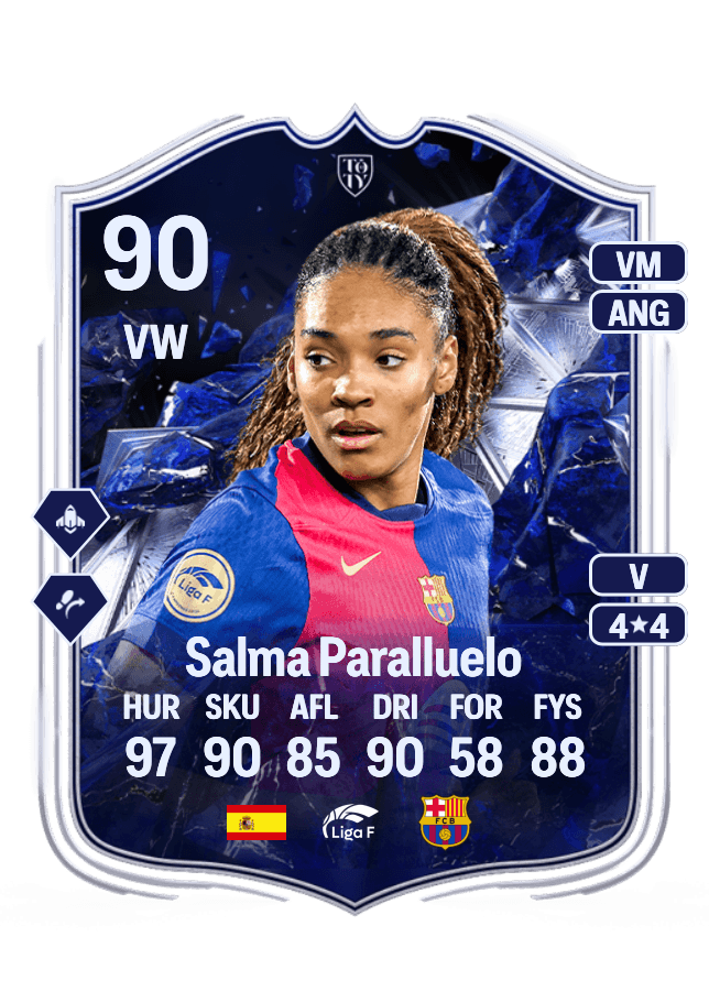 Salma Paralluelo card