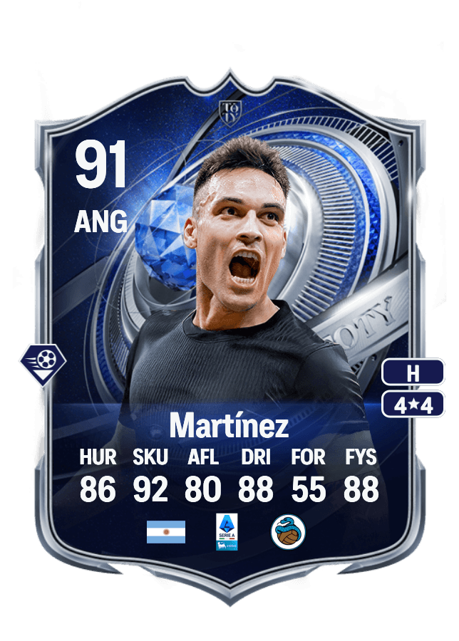 Lautaro Martínez card