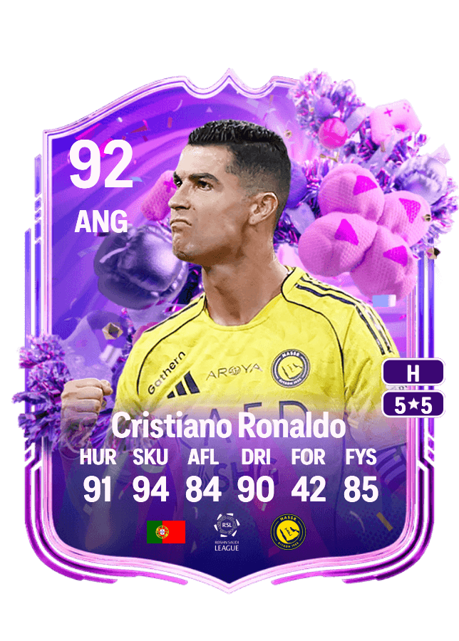 Cristiano Ronaldo card