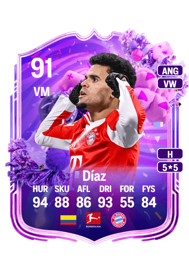 Luis Díaz card