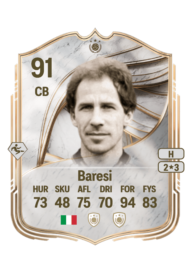 Franco Baresi card