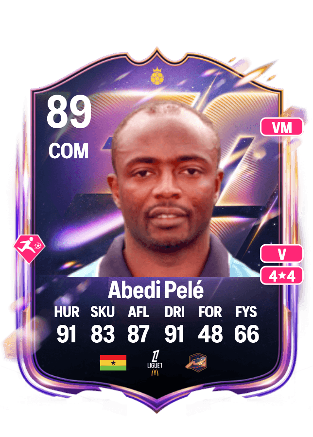 Abedi Pelé card