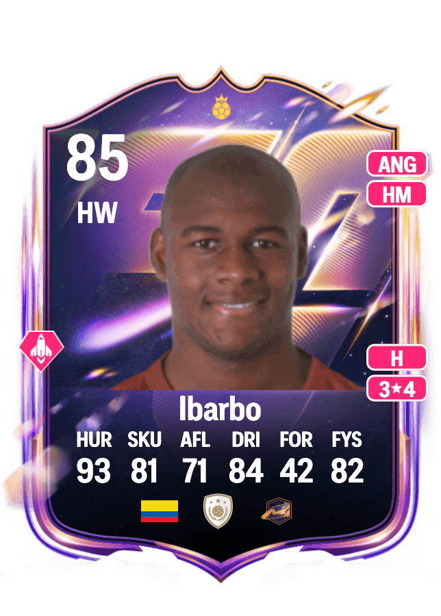 Víctor Ibarbo card