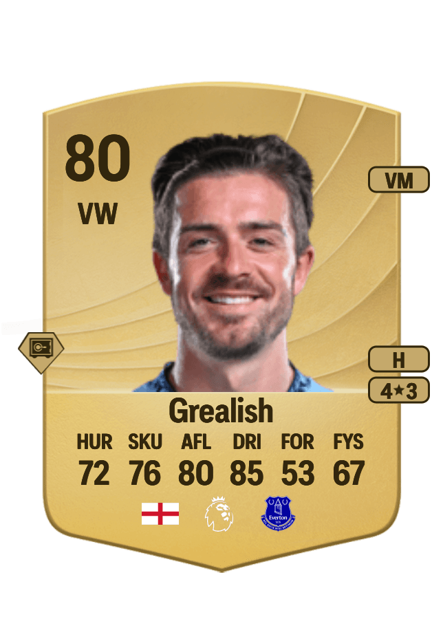 Jack Grealish card