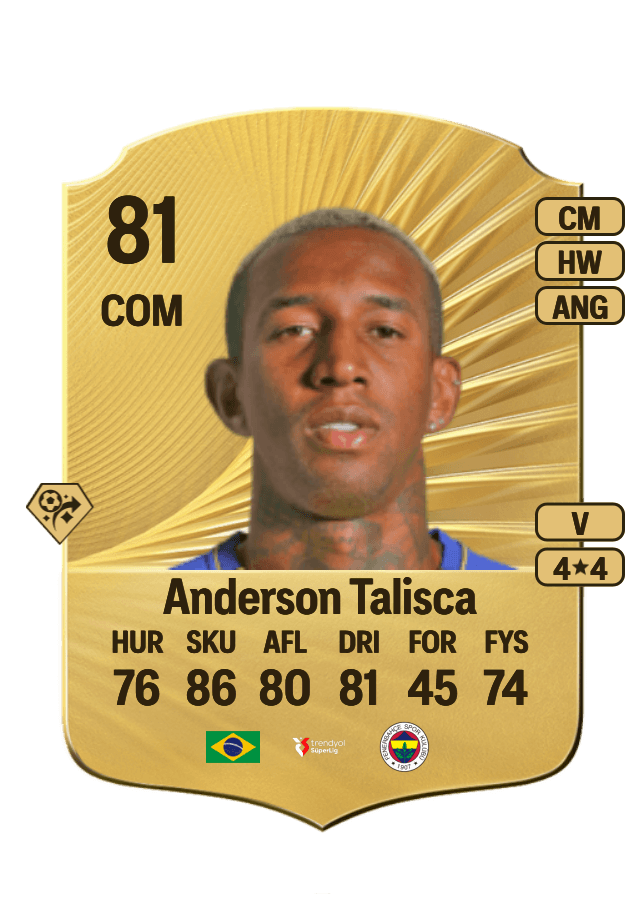 Anderson Talisca card