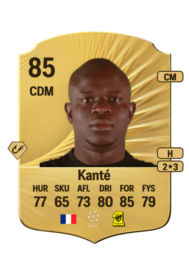 N'Golo Kanté card