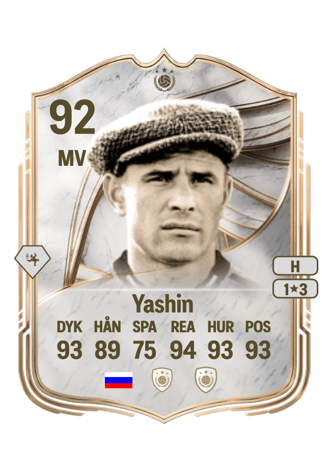 Lev Yashin card