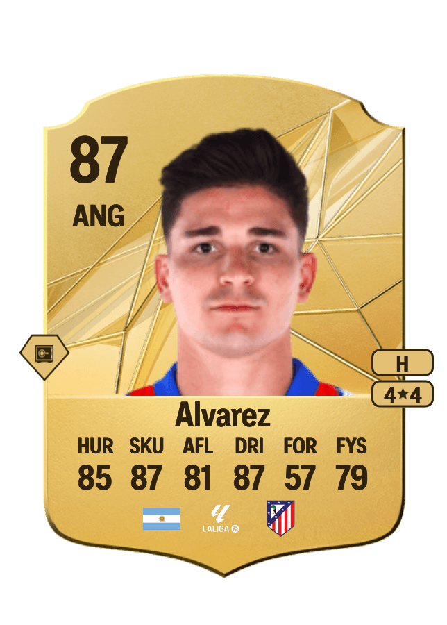 Julián Alvarez card