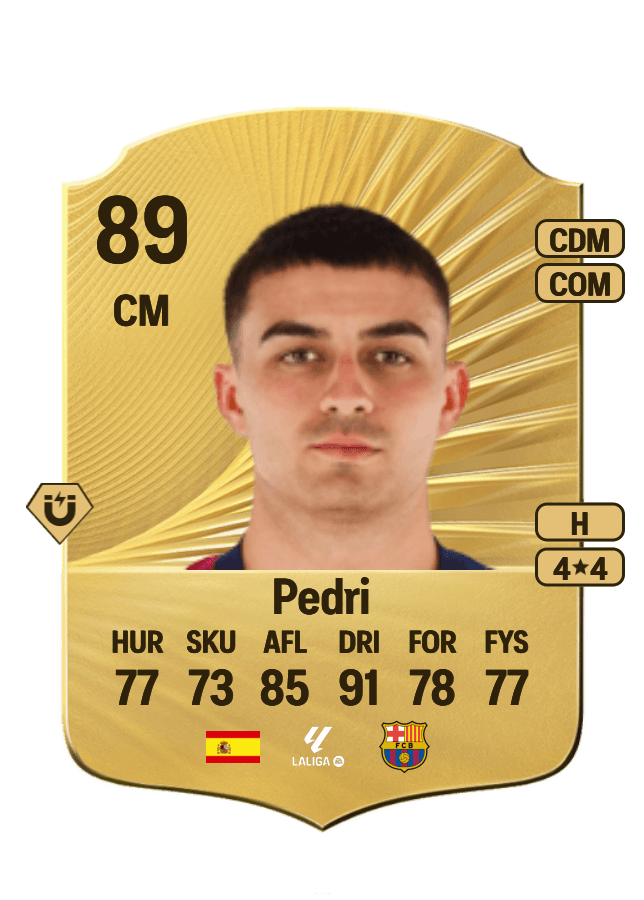 Pedri card