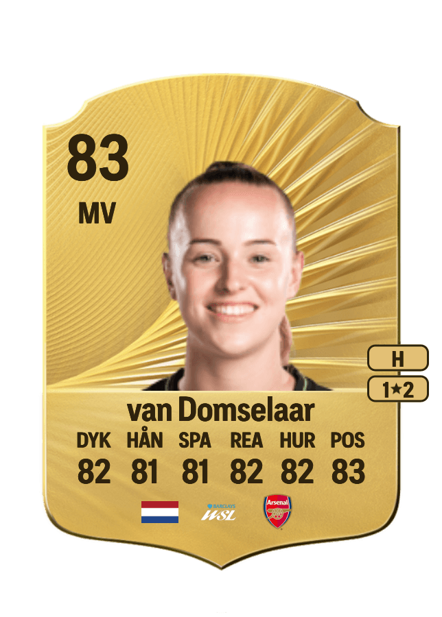 Daphne van Domselaar card