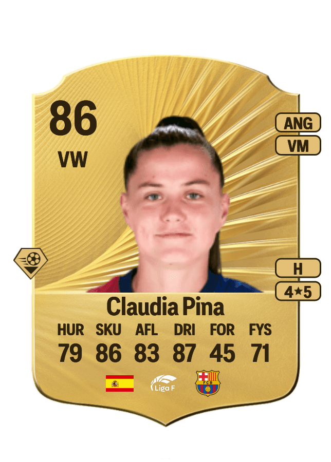 Claudia Pina card