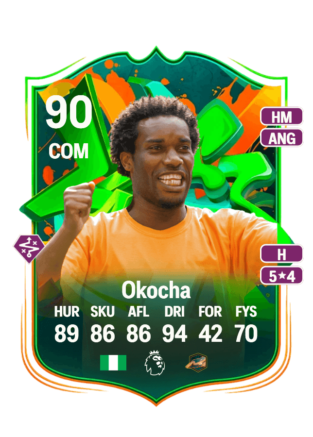 Jay-Jay Okocha card