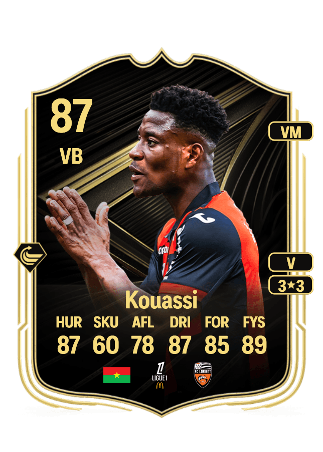 Arsène Kouassi card