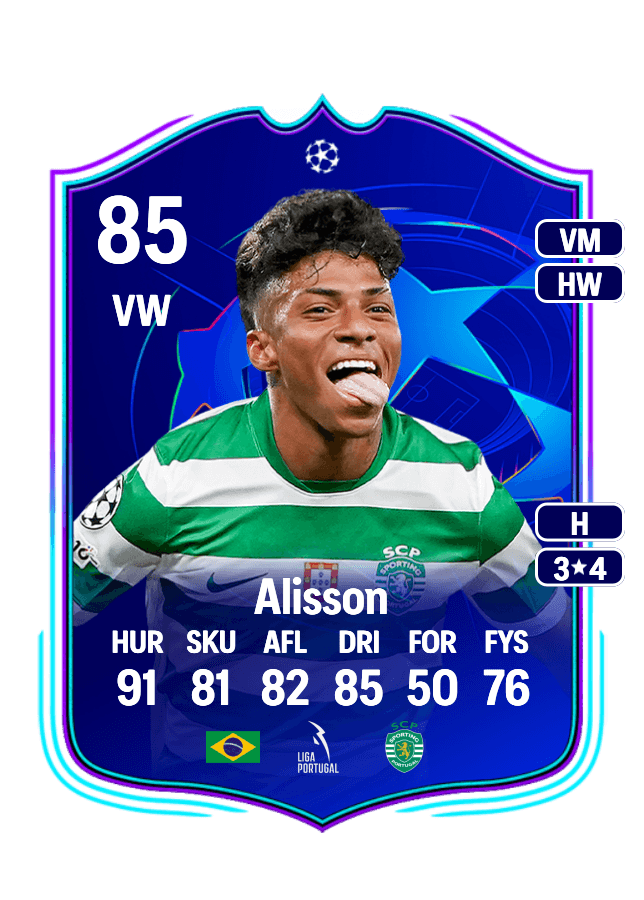 Alisson card