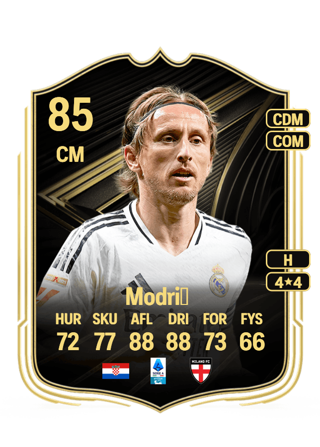 Luka Modrić card