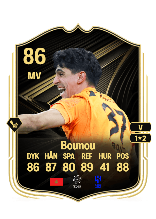 Yassine Bounou card