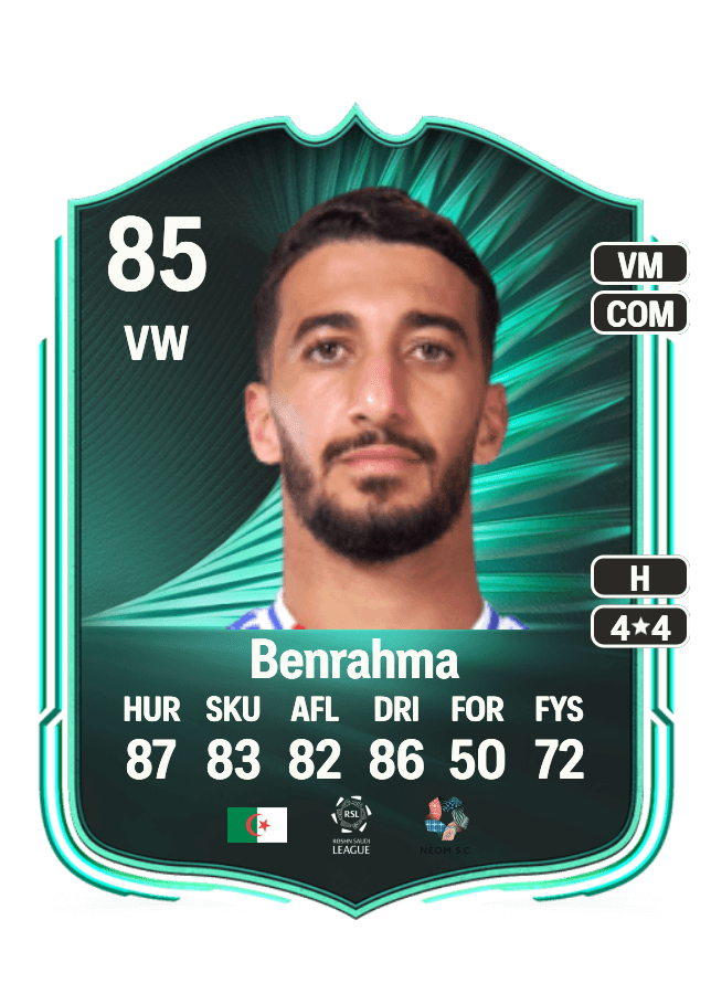 Saïd Benrahma card