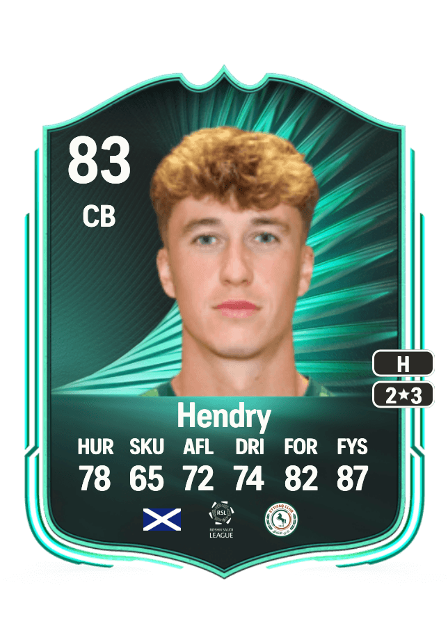 Jack Hendry card