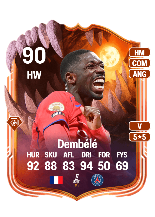 Ousmane Dembélé card