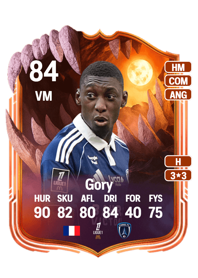 Alimami Gory card