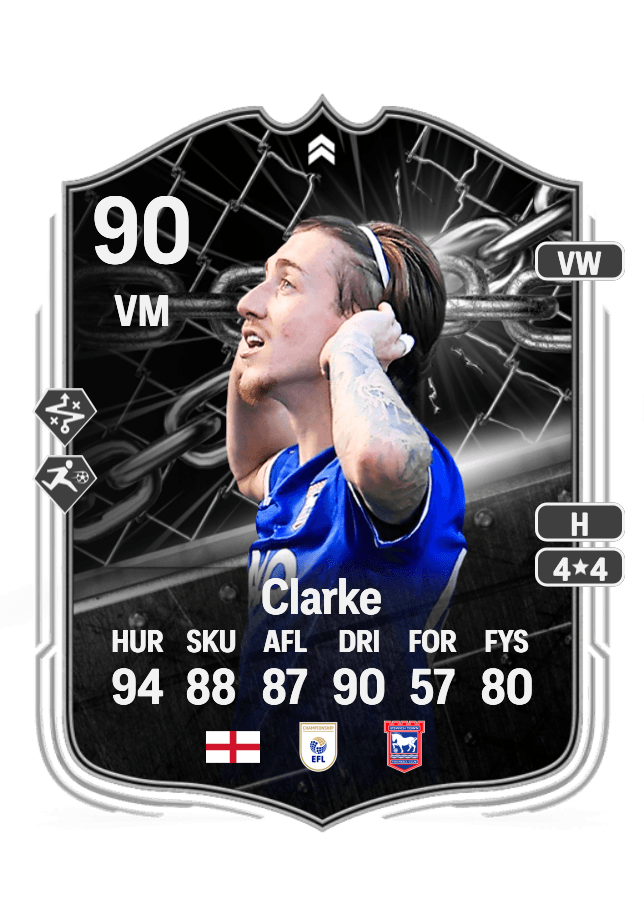 Jack Clarke card