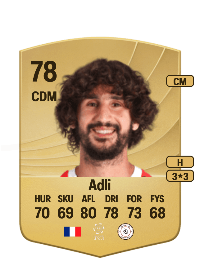 Yacine Adli card
