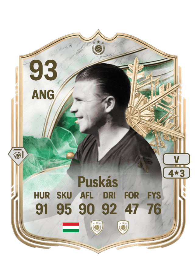 Ferenc Puskás card