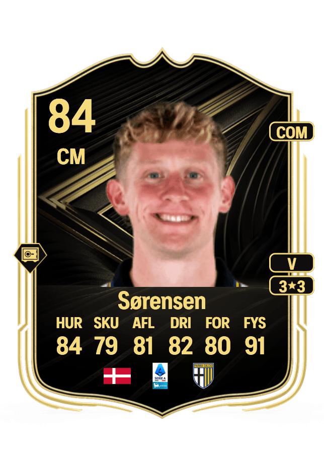 Oliver Sørensen card